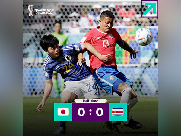 FIFA World Cup 2022: Costa Rica, Japan fail to score in first half