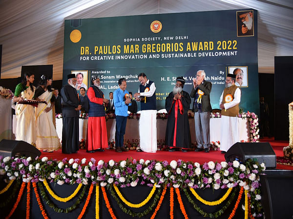 Social innovator Sonam Wangchuk awarded Dr Paulos Mar Gregorios Award