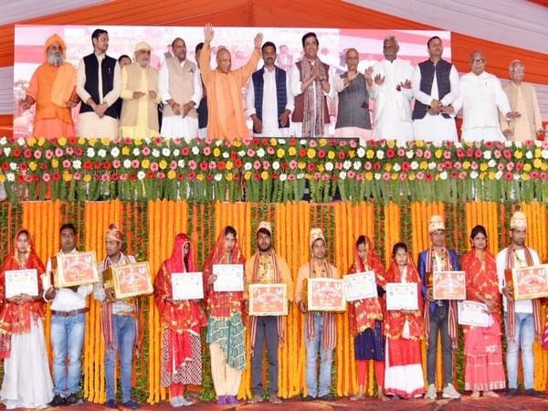 UP government successfully conducted 2 Lakh marriages in UP under Samoohik Vivah scheme: CM