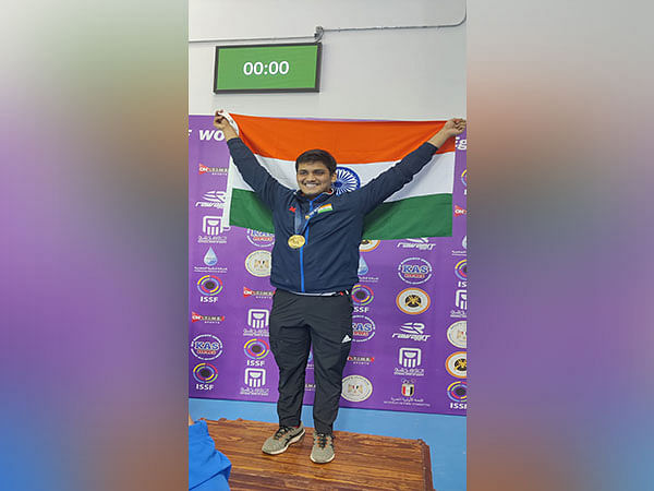 Rudrankksh in ranking round of all three individual Air Rifle events in National Shooting C'ships