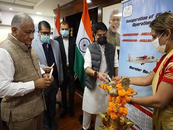 Jyotiraditya Scindia inaugurates multiple flights to boost connectivity to North East