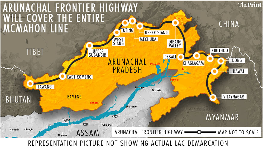 MODI GOVT. MOVES WITH ARUNACHAL PRADESH FRONTIER HIGHWAY PROJECT, WITH ‘SOME’ CREDIT OWED TO THE INDIA-CHINA BORDER TENSIONS