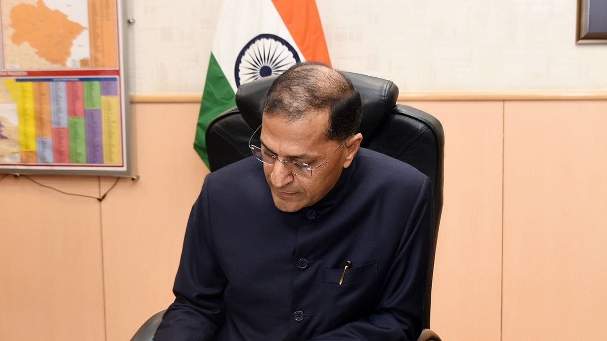 Arun Goel Retired IAS officer Arun Goel takes charge as Election Commissioner | ANI