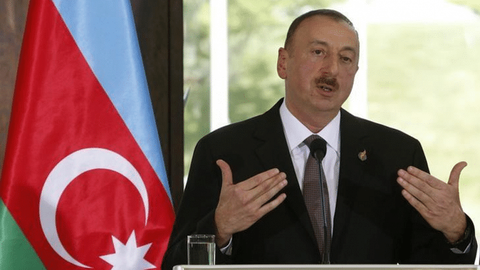 File photo of Azerbaijan President Ilham Aliyev | Reuters