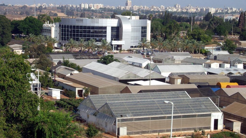 Aerial view of the Agricultural Research Organization (ARO), Volcani Center in Tel Aviv | Commons