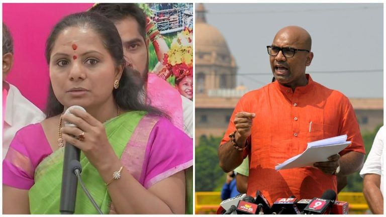 ‘Shinde model’ vs ‘call to Kharge’ — KCR’s daughter Kavitha & BJP trade barbs in Telangana
