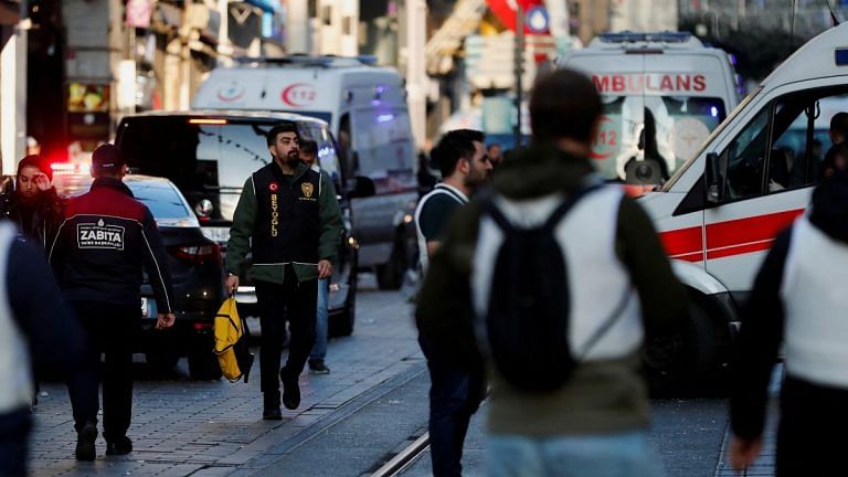 Four dead, 38 injured in blast on busy central Istanbul avenue, cause unknown