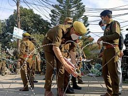 Representational image of Jammu and Kashmir Police personnel | Credit: ANI Photo