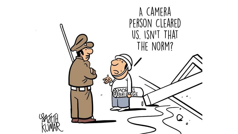 Suspension of responsibility in Morbi bridge tragedy & no Nehru to blame this time