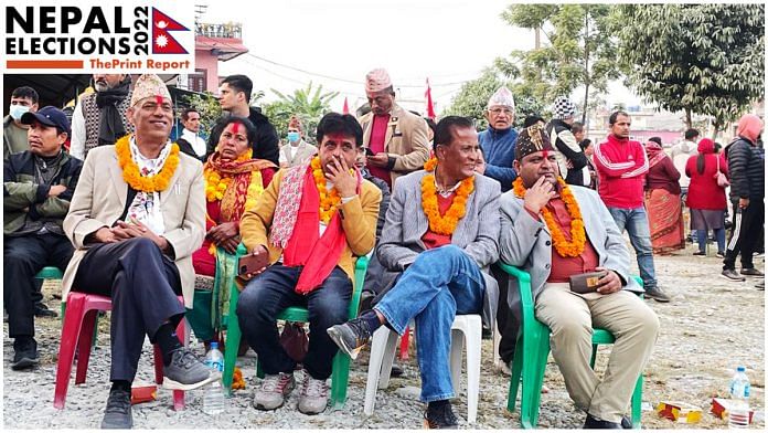 Campaigning in Pokhara | Photo: Jyoti Malhotra | ThePrint