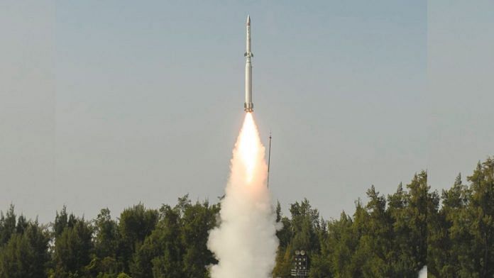 Defence Research & Development Organisation (DRDO) conducted a successful maiden flight-test of Phase-II Ballistic Missile Defence (BMD) interceptor AD-1 missile | PIB Delhi