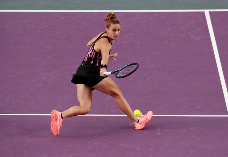 Tennis-Sabalenka, Sakkari win opening matches at WTA Finals