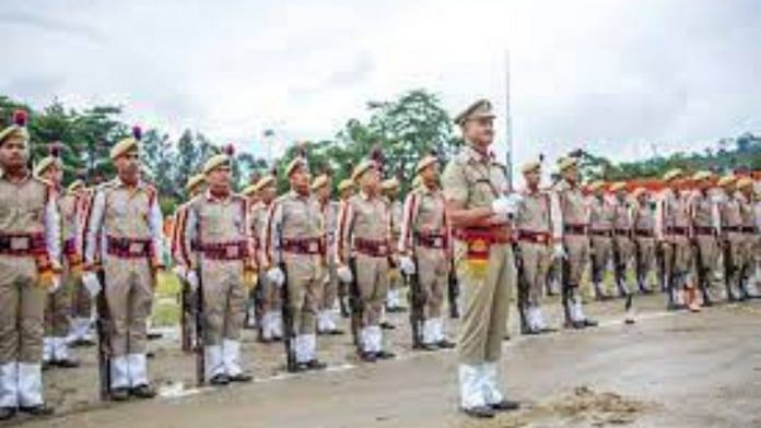 File photo of Arunachal Pradesh police personnel | arunpol.nic.in