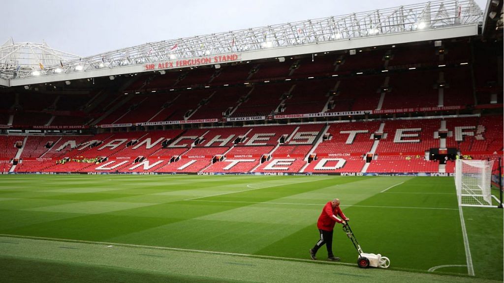 File photo of a general view inside the stadium before the match at Old Trafford, Manchester, Britain on 22 August, 2022 | Reuters