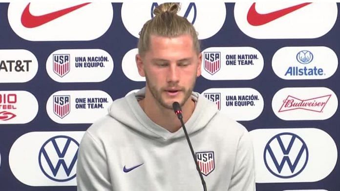 US soccer players Tim Ream and Walker Zimmerman said at a news conference they were 