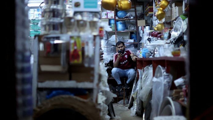 FIFA World Cup Qatar 2022 - A man sits in a shop in Souq Waqif ahead of the World Cup, Doha, Qatar - 19 November, 2022 | Reuters