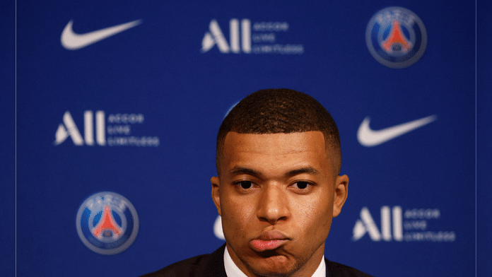 Paris St Germain Press Conference - Paris, France - May 23, 2022 Paris St Germain's Kylian Mbappe during the press conference Reuters/Christian Hartmann/File Photo