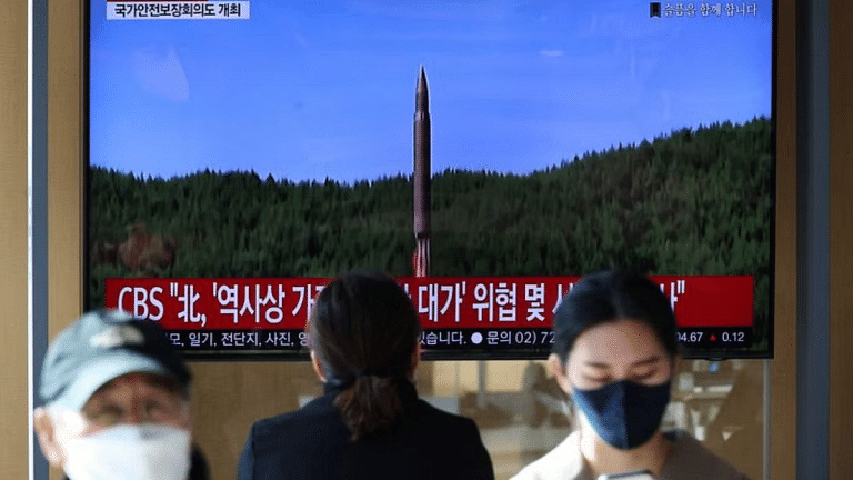 North Korea fires 17 missiles, including 1 that lands off South Korean coast