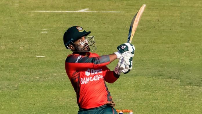 Bangladesh batsman Litton Das against Zimbabwe |Twitter/@LittonOfficial