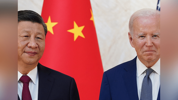 U.S. President Joe Biden meets with Chinese President Xi Jinping on the sidelines of the G20 leaders' summit in Bali, Indonesia | Reuters/Kevin Lamarque