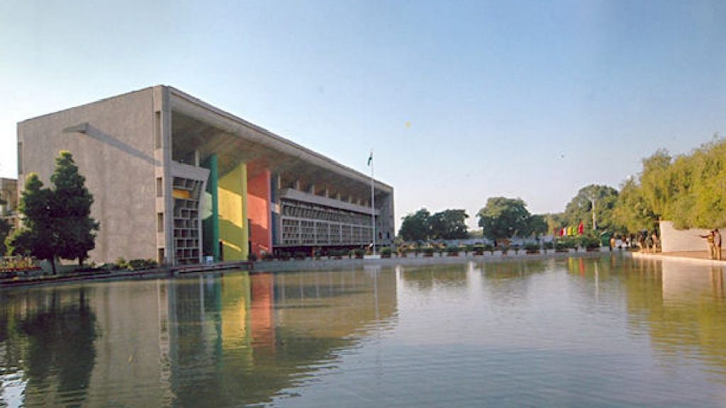 File photo of the High Court of Punjab and Haryana | highcourtchd.gov.in
