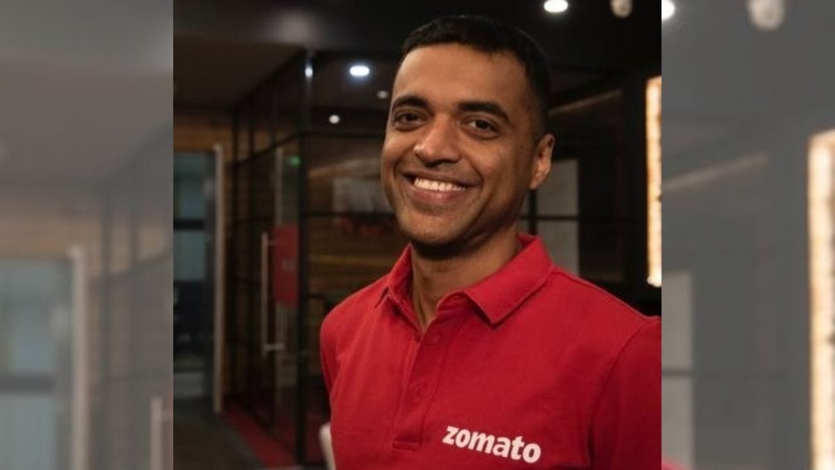 Deepinder Goyal, founder and CEO of Zomato | Twitter/@deepigoyal