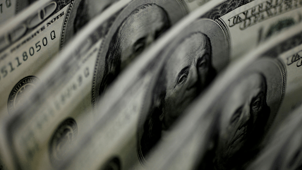 Representational image of US dollar bank notes | Reuters File Photo/Yuriko Nakao
