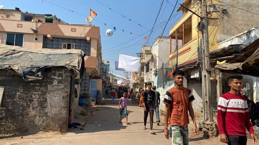 A view of Subhash Nagar fishing colony, Porbandar | Moushumi Das Gupta | ThePrint