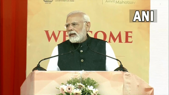 PM Modi during his departure statement ahead of G20 Leaders' Summit | ANI Twitter