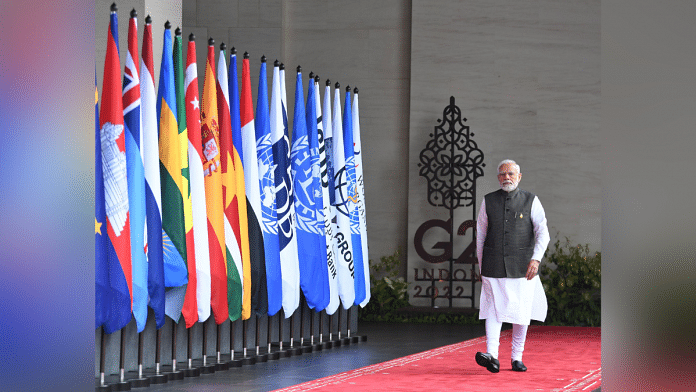 Prime Minister Narendra Modi at the G20 Summit in Bali | Photo: Twitter /@PMOIndia