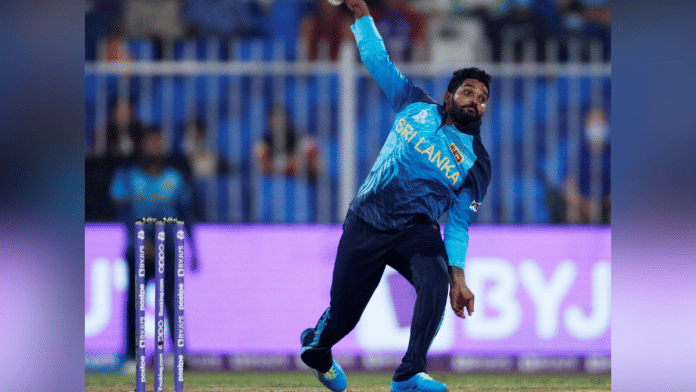 Sri Lanka's Wanindu Hasaranga de Silva in action | Reuters File Photo/Hamad Mohammed