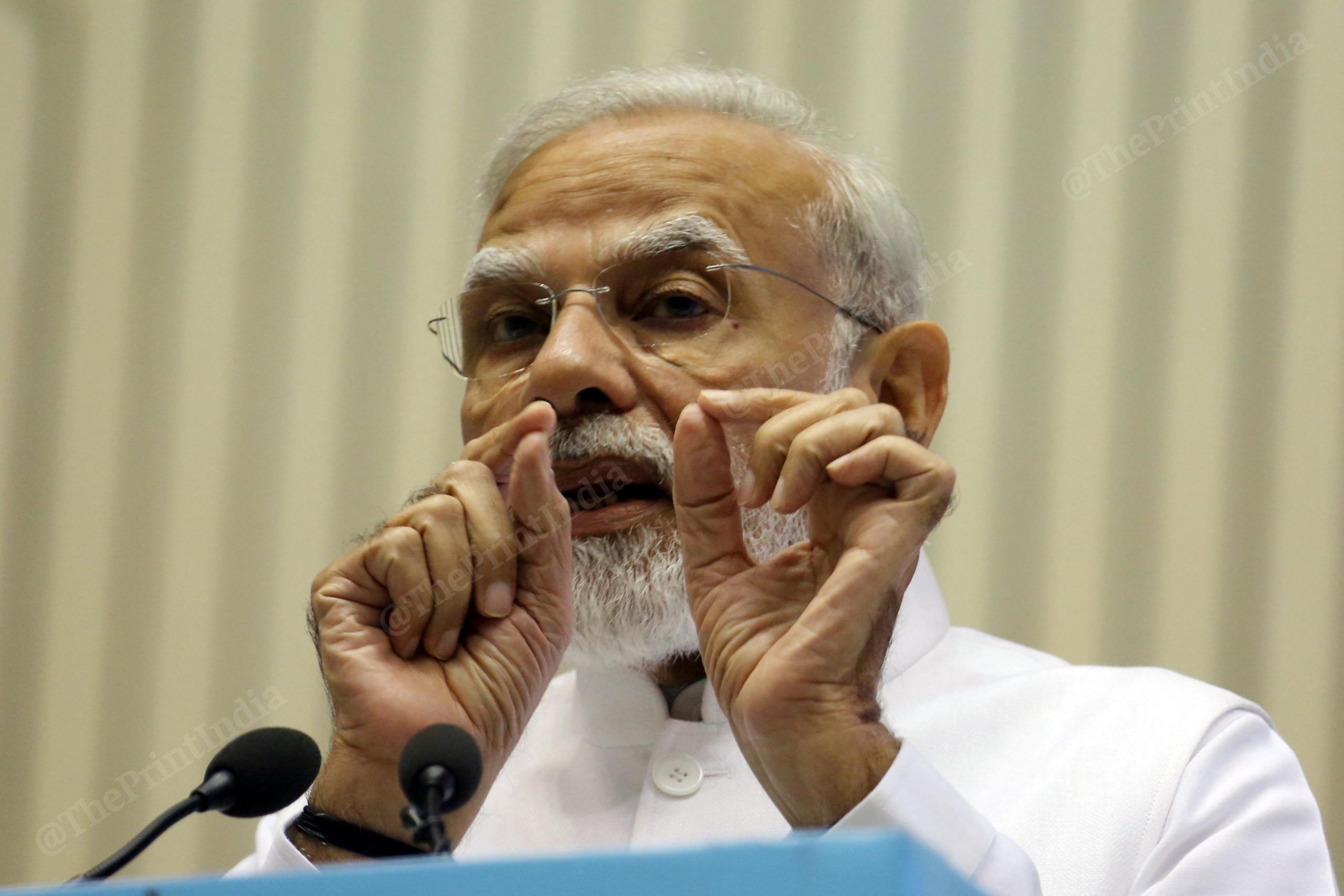 PM Modi during Vigilance Awareness Week 2022 | Photo: Praveen Jain | ThePrint