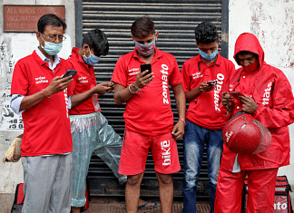Delivery workers of Zomato | Reuters File Photo/Rupak De Chowduri