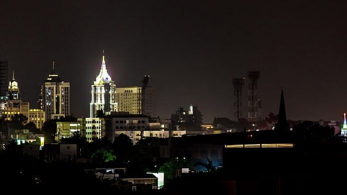 Representation of the Bengaluru skyline | Commons