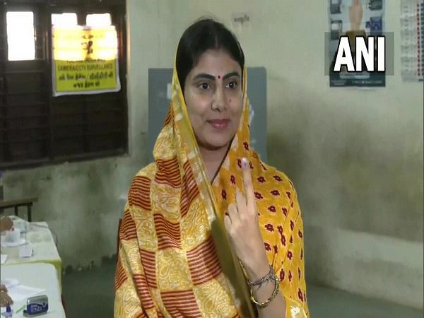 BJP's Rivaba Jadeja casts her vote in Rajkot, says party will win with good margin