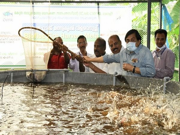 Kerala SC families reap bumper harvest from biofloc fish farming