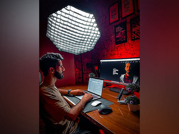 Rubaitul Azad, an established web designer, ready to promote gig economy in the valley