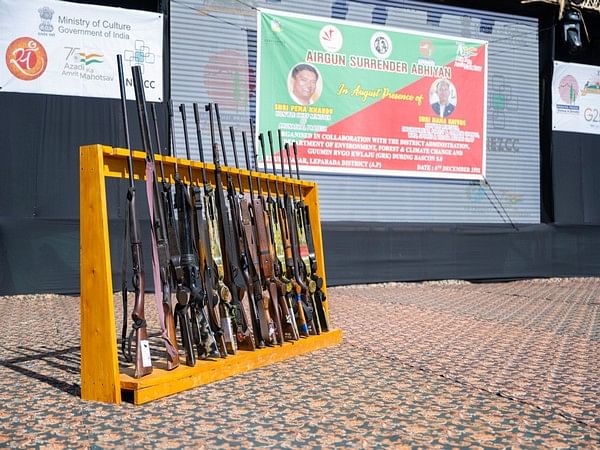 Arunachal Pradesh: Over 2,400 guns surrendered under 'Air Gun Surrender Abhiyan' for wildlife conservation