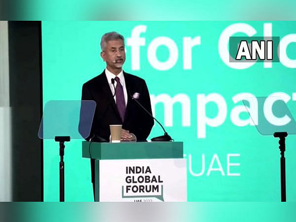 Jaishankar hails India-UAE relationship at India Global Forum, calls it "ambitious"