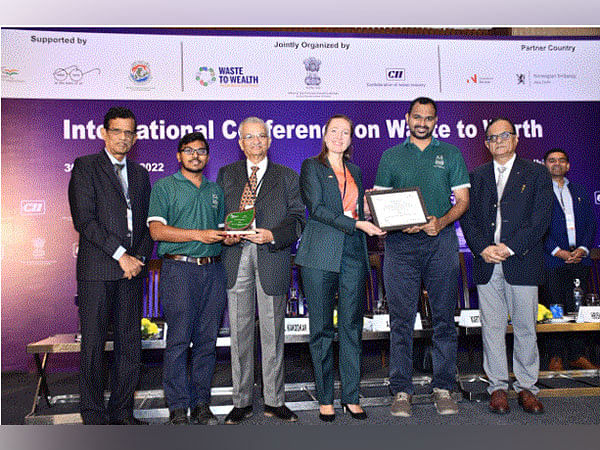 Green Worms wins the 3R Award for Excellence in Innovative solutions at the International Conference on Waste to Worth
