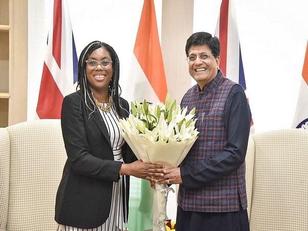 Piyush Goyal meets UK Secretary of State for International Trade in New Delhi