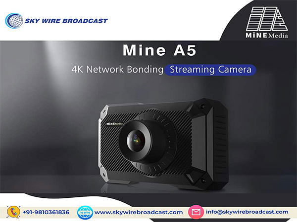 MiNE Media A5 4K Streaming Camera with 4G Bonding - US BROADCAST
