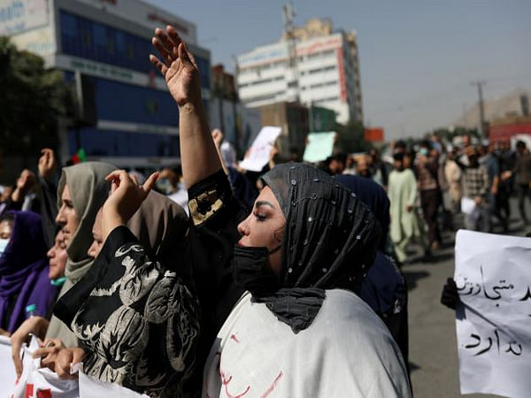 Afghan women protest against Taliban ban on higher education for female students