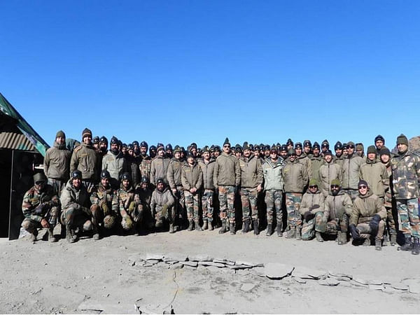 Gajraj Corps Commander Lt Gen DS Rana hails high morale of troops in Tawang