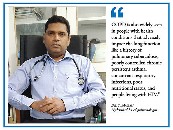 Timely diagnosis and treatment can help slow down the progression of COPD says India's pulmonologists