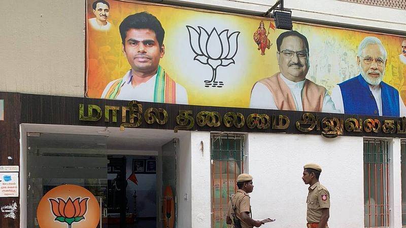 The BJP headquarters in Chennai | Photo: Manasi Phadke | ThePrint