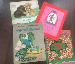 Soviet-era copies of Russian fairytales in Hindi | Picture taken from 'Soviet Land' magazine | Courtesy: Russian Cultural Centre, Delhi | Sourced by Vandana Menon, ThePrint