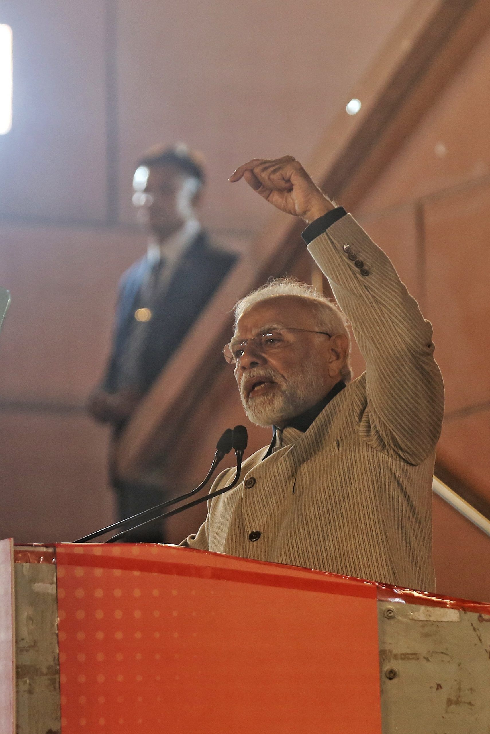 PM Modi talks of the people's support for the BJP | Photo: Suraj Singh Bisht | ThePrint
