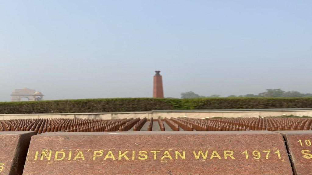 The National War Memorial at India Gate, New Delhi | Photo: Suchet Vir Singh | ThePrint