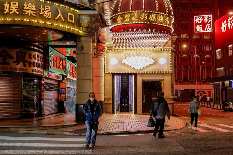 Few Tourists, Deserted Streets In Casino Hub Macau After Reopening ...